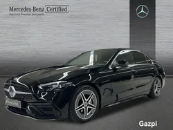 Negro Usado 2023 Mercedes C220 | 45.400 € (Precio justo)