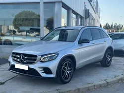 Gris Usado 2019 Mercedes GLC220 AMG line SUV | 32.400 € (Super precio)