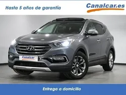 Gris Usado 2016 Hyundai Santa Fe SUV | 15.769 € (Precio justo)