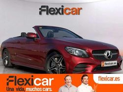 Rojo Usado 2018 Mercedes C200 Descapotable | 30.490 € (Precio justo)