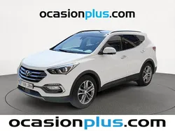Blanco Usado 2016 Hyundai Santa Fe Style SUV | 22.360 € (Precio justo)