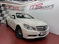 Blanco Usado 2011 Mercedes E200 Avantgarde Descapotable | 17.900 € (Precio justo)
