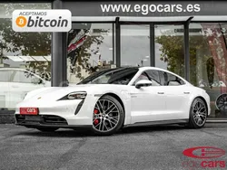 Blanco carrara Usado 2021 Porsche Taycan 4S Berlina | 69.999 € (Super precio)