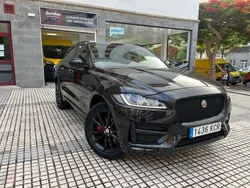Negro Usado 2018 Jaguar F-Pace R-Sport SUV | 22.995 € (Precio justo)