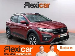 Rojo Usado 2021 Dacia Sandero Comfort Utilitario | 14.470 € (Un poco caro)