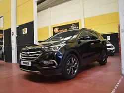Negro Usado 2017 Hyundai Santa Fe Style SUV | 20.990 € (Precio justo)