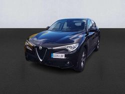 Negro Usado 2019 Alfa Romeo Stelvio Executive SUV | 25.500 €