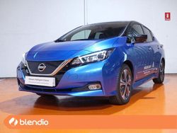 Azul vivid / techo negro metalizado Usado 2020 Nissan Leaf Tekna Utilitario | 33.900 €