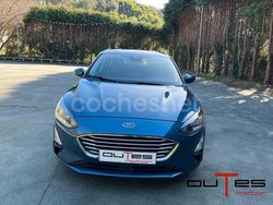 Azul Usado 2019 Ford Focus Trend Berlina | 15.900 € (Precio justo)