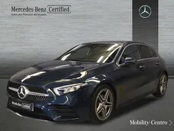 Denim blue metallic paint Usado 2019 Mercedes A200 AMG line Utilitario | 27.250 € (Un poco caro)