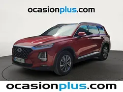 Rojo Usado 2019 Hyundai Santa Fe SUV | 23.537 € (Buen precio)