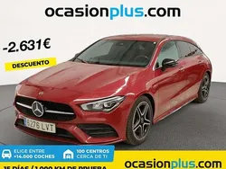 Rojo Usado 2021 Mercedes CLA200 Shooting Brake Familiar | 26.319 € (Buen precio)