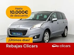 Gris Usado 2015 Peugeot 5008 Allure Monovolumen | 9890 € (Precio justo)