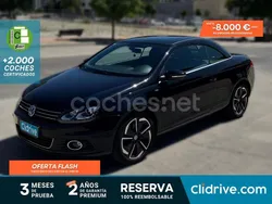 Negro Usado 2014 VW Eos Descapotable | 12.490 €
