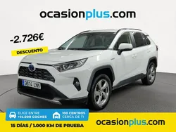 Blanco Usado 2021 Toyota RAV4 Hybrid Advance SUV | 29.990 € (Precio justo)