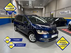 Azul Usado 2019 VW Sharan Advance Monovolumen | 18.990 € (Super precio)