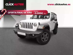 Blanco Usado 2019 Jeep Wrangler Sport SUV | 35.400 € (Buen precio)