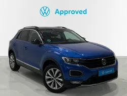 Azul Usado 2021 VW T-Roc Advance SUV | 20.990 € (Precio justo)