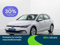 Blanco Usado 2022 VW Golf VIII | 19.790 € (Precio justo)