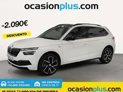 Blanco Usado 2020 Skoda Kamiq Monte Carlo SUV | 20.900 € (Un poco caro)