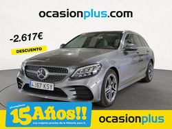Gris Usado 2019 Mercedes C200 Familiar | 28.790 €