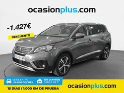 Gris Usado 2018 Peugeot 5008 Allure Monovolumen | 15.700 € (Precio justo)