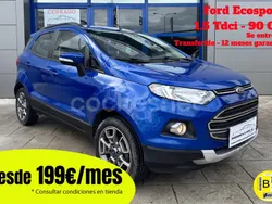 Azul Usado 2014 Ford Ecosport Limited SUV | 8999 € (Precio justo)
