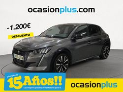 Gris / plata Usado 2022 Peugeot 208 GT Utilitario | 13.210 € (Precio justo)