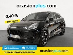 Negro Usado 2021 Ford Puma ST-Line X SUV | 18.200 € (Precio justo)
