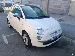 Blanco Usado 2008 Fiat 500 Lounge Berlina | 3900 € (Buen precio)