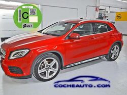 Rojo Usado 2018 Mercedes GLA200 AMG line SUV | 17.500 € (Precio justo)