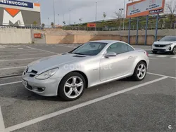 Gris / plata Usado 2004 Mercedes SLK200 Descapotable | 10.500 € (Precio justo)