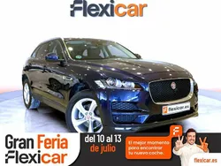 Azul Usado 2017 Jaguar F-Pace Portfolio SUV | 18.990 € (Precio justo)