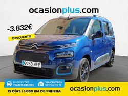 Azul Usado 2023 Citroën e-Berlingo Shine Monovolumen | 20.990 € (Precio justo)