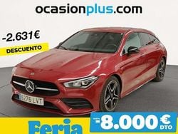 Rojo Usado 2021 Mercedes CLA200 Shooting Brake Familiar | 26.319 € (Precio justo)