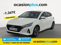 Blanco Usado 2021 Hyundai i20 Berlina | 13.550 € (Precio justo)
