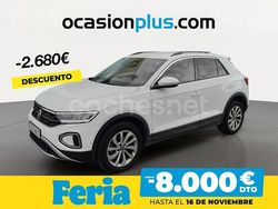 Blanco Usado 2023 VW T-Roc Life SUV | 26.190 € (Precio justo)