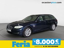 Azul Usado 2012 BMW 525 Familiar | 13.700 € (Precio justo)