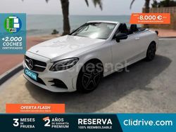 Blanco Usado 2018 Mercedes C200 Descapotable | 33.190 € (Precio justo)