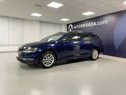 Azul atlántico (metalizado) Usado 2017 VW Golf VII Advance Familiar | 19.400 € (Precio justo)
