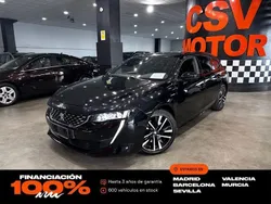 Negro Usado 2021 Peugeot 508 GT Familiar | 19.849 € (Precio justo)