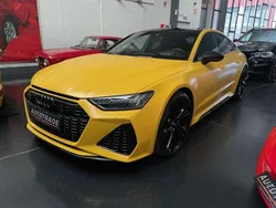 Amarillo Usado 2021 Audi RS7 Sportback Exclusive Utilitario | 99.000 € (Un poco caro)