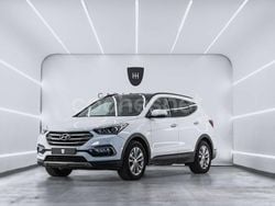 Blanco Usado 2017 Hyundai Santa Fe SUV | 15.699 € (Precio justo)