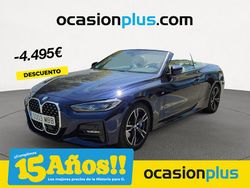 Azul Usado 2022 BMW 420 Descapotable | 49.450 € (Caro)