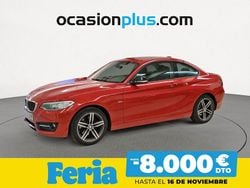 Rojo Usado 2015 BMW 220 Coupe | 17.890 € (Precio justo)