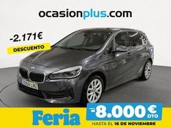 Gris Usado 2021 BMW 225 Active Tourer iPerformance Monovolumen | 17.290 € (Precio justo)