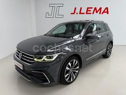 Gris / plata Usado 2021 VW Tiguan R-line SUV | 30.900 € (Precio justo)