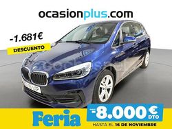 Azul Usado 2020 BMW 225 Active Tourer iPerformance Monovolumen | 18.500 € (Precio justo)