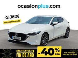 Blanco Usado 2019 Mazda 3 | 19.390 € (Precio justo)