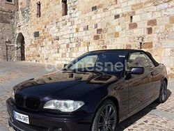 Negro Usado 2005 BMW 320 Cabriolet Descapotable | 7000 €